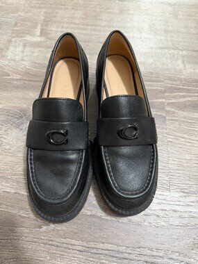 COACH Leah Platform Loafer